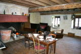 Château d'Usson-les-Bains - Maison du patrimoine : Reconstitution d'un habitat.