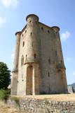 Arques - Donjon : vue arrière.