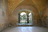 Abbaye de Fontfroide - Réfectoire des convers coté jardin.