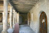 Abbaye Sainte Marie d'Orbieu - Cours du palais vieux.