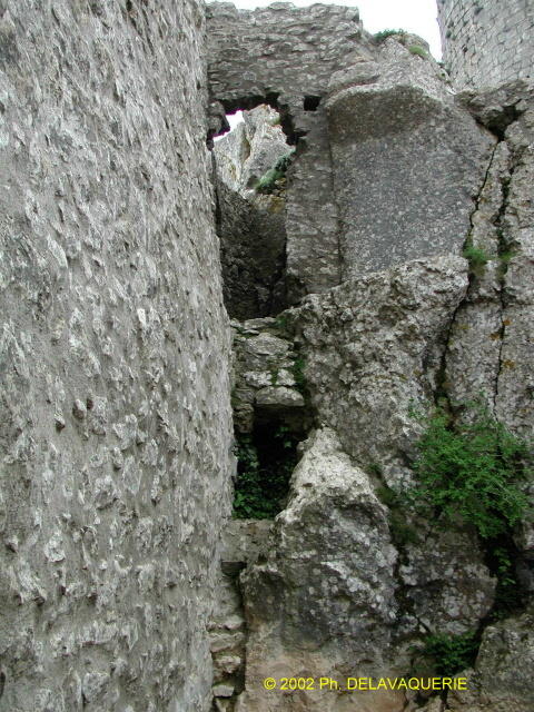 Peyrepertuse - Corps de logis