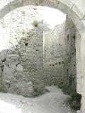 Puilaurens - Donjon : Intérieur de l'enceinte.