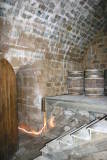 Puivert - Le Donjon : Salle enterrée du niveau 1 du donjon.