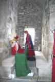 Puivert - Le Donjon : Salle des musiciens (niveau 4) du donjon : Cette salle est réservée aux réceptions.