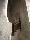 Quéribus - Donjon : Salle du pilier