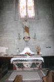 Abbaye de Saint-Hilaire : L'église : Retable de St Joseph.
