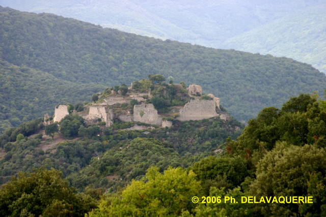 Château de Termes - Vue générale.