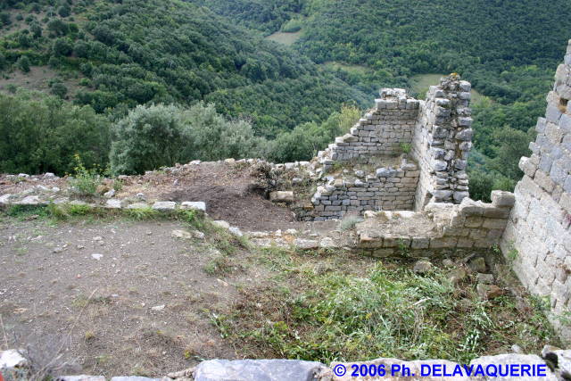Château de Termes - Salle des gardes.