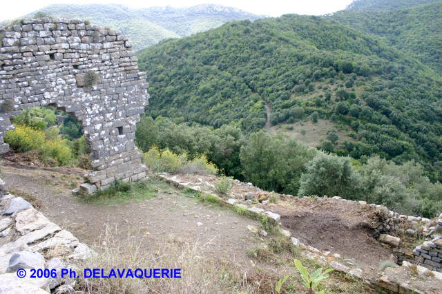 Château de Termes - Salle des gardes.