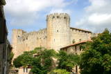 Château de Villerouge Termenès : Vue générale.