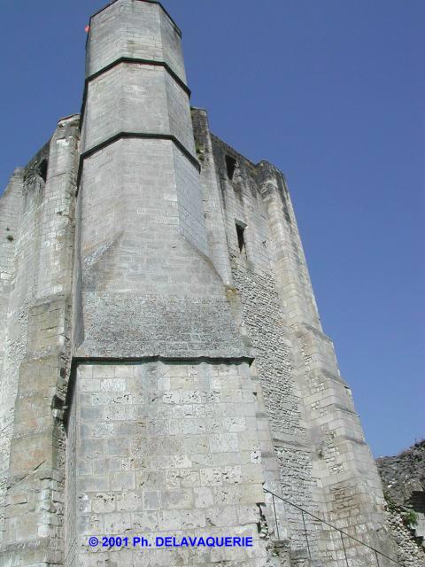 Château de Gisors - La motte : le donjon