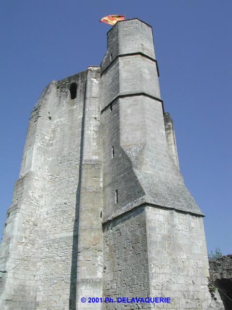 Château de Gisors - La motte : le donjon