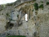 Château de Gisors - La motte : restes de la chapelle dédiée à Saint-Thomas