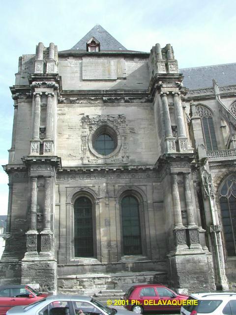 Eglise Saint-Gervais Saint-Protais de Gisors - Extérieur de l'église.
