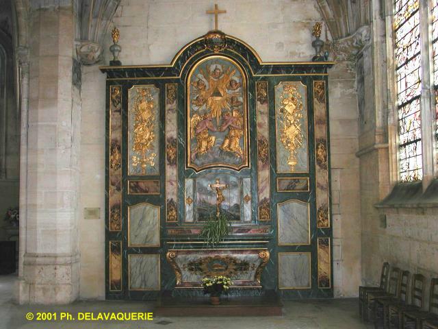 Eglise Saint-Gervais Saint-Protais de Gisors - Intérieur de l'église. Chapelle.
