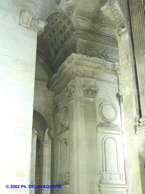 Eglise Saint-Gervais Saint-Protais de Gisors - Intérieur de l'église.