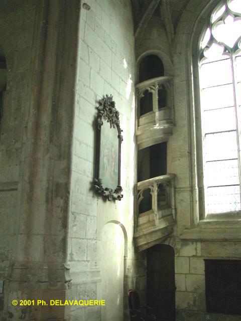 Eglise Saint-Etienne de Beauvais - Chapelle Sainte-Marthe : Escalier