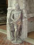 Eglise Saint-Etienne de Beauvais - Saint Roch. Statue en bois du XVIe siècle par Philippe Le Sueur