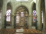 Eglise Saint-Etienne de Beauvais - Le choeur et ses grilles en fer forgé
