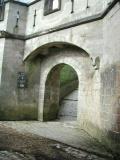 Château de Pierrefonds - Accès direct. Si on va tout droit on passe par le parc.