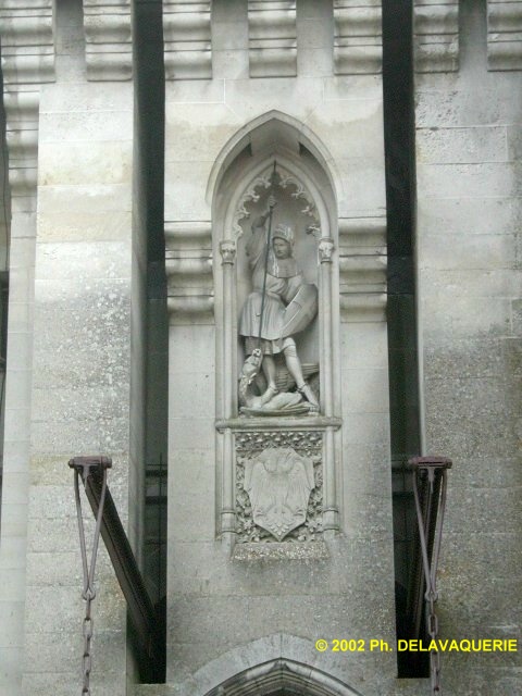 Château de Pierrefonds - L'entrée.