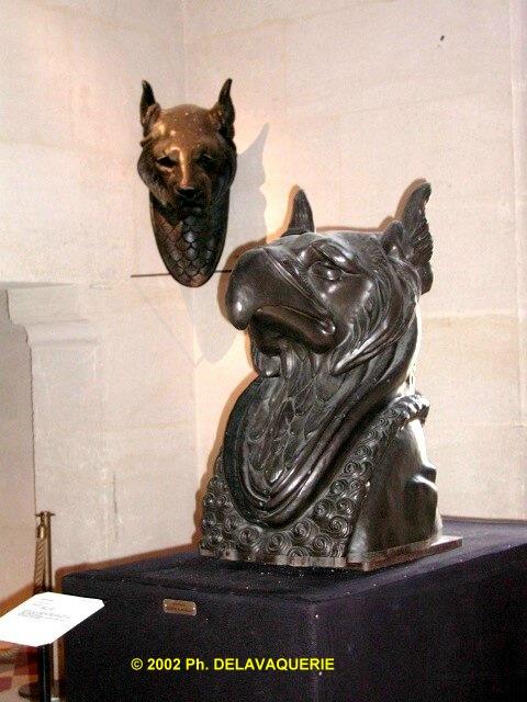 Château de Pierrefonds - Exposition à l'intérieur du logis du connétable.