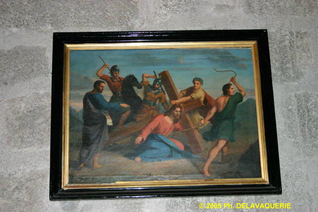 Abbaye Sainte Marie d'Arles-sur-Tech - L'église : Un des tableaux.
