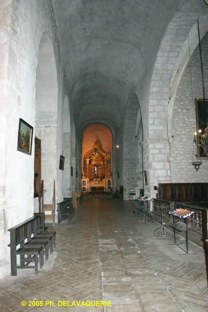 Abbaye Sainte Marie d'Arles-sur-Tech - L'église : Collatéral.