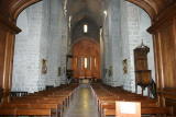 Abbaye Sainte Marie d'Arles-sur-Tech - L'église : la nef qui reçoit une voûte en arc brisé au XIIe siècle.
