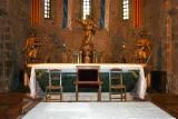 Abbaye Sainte Marie d'Arles-sur-Tech - L'église : Le Choeur avec le maître autel.