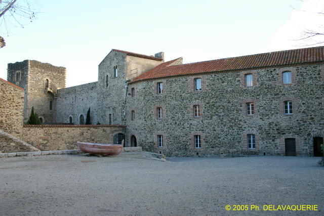 Château royal de Collioure - La place d'Armes