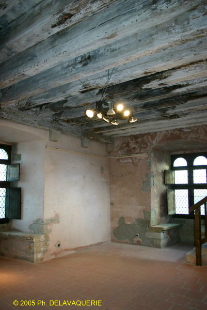 Château royal de Collioure - Salle haute faisant partie de l'ancienne tour jumelle du Donjon XIVe.