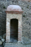 Château royal de Collioure - La place d'Armes : guèrite du XVIIe.