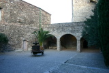 Château royal de Collioure - La cour d'honneur XIIIe et XIVe