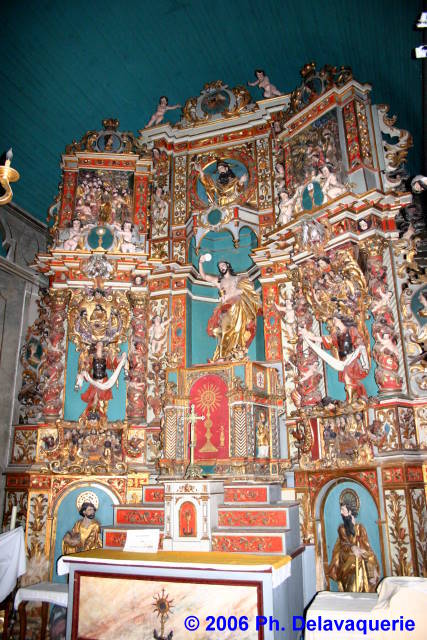 Eglise Notre Dame des Anges de Collioure - Retable du Saint Sacrement (XVIIIe).