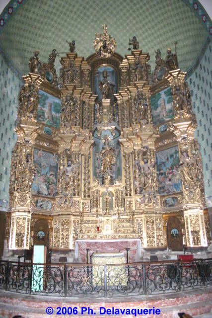 Eglise Notre Dame des Anges de Collioure - Retable de l'Assomption - maître-autel (fin XVIIe - début XVIIIe).