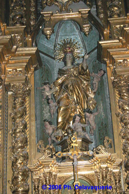 Eglise Notre Dame des Anges de Collioure - Retable de l'Assomption - Notre-Dame de l'Assomption.