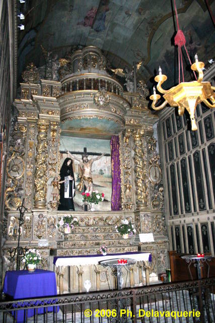 Eglise Notre Dame des Anges de Collioure - Retable de la sanch (début XVIIIe).