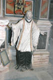 Chapelle Saint Pierre du Chteau de Corbre - Chapelle latérale : statue.