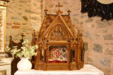 Eglise Sainte Marie Madeleine de Corbre-les-Cabanes - Reliquaire.