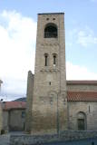 Eglise ste Marie de Corneilla de Conflent : Le clocher.