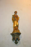 Eglise Saint Martin de Corneilla de la Rivière - Chapelle de St Joseph : Statue de St Etienne.