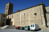 Cathédrale Sainte-Eulalie et Sainte Julie d'Elne - Extérieur Sud de la cathédrale.