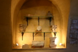 Cathédrale Sainte-Eulalie et Sainte Julie d'Elne - Cloître galerie Est : musée archéologique.