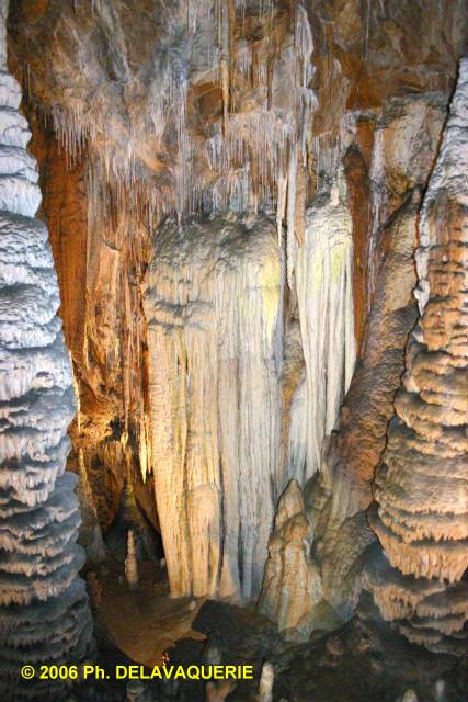 Grotte des grandes canalettes - Salle du balcon.