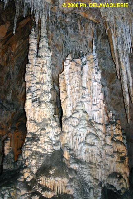 Grotte des grandes canalettes - Salle d'Angkor.