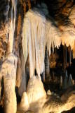 Grotte des grandes canalettes - Salle blanche : dtail.