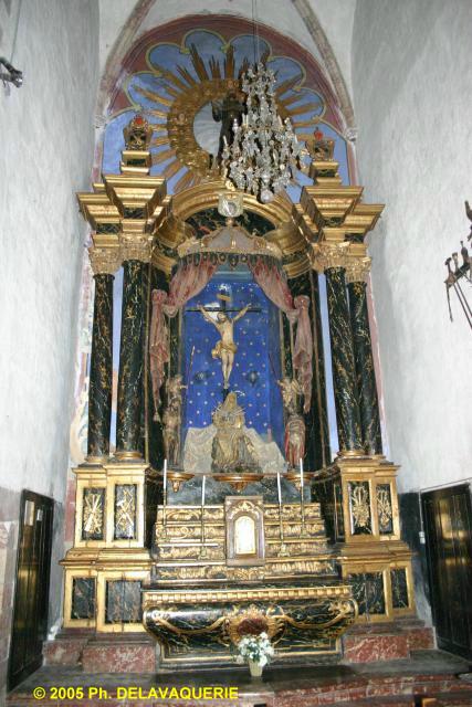 Eglise St-Etienne d'Ille-sur-Têt - Chapelle du Christ (XVIIIe siècle).