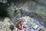 Les gorges de la Fou - L'eau a façonné la roche. La couleur rouge des rochers vient d'algues microscopiques.