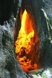 Les gorges de la Fou - Une des grottes.